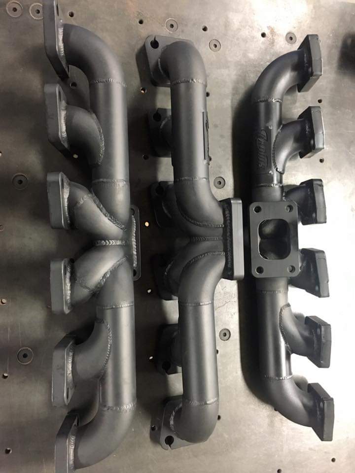 Radius Fabrication - TD42 Turbo Manifold (High Merge Style) T2