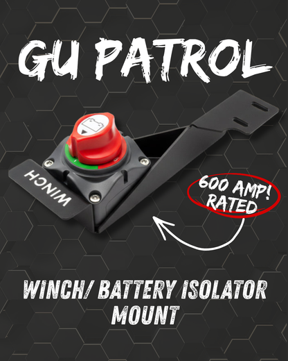 GU Patrol Winch Isolator Mount