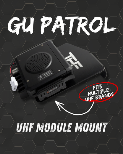 GU patrol UHF Module mount