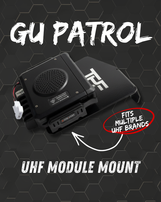 GU patrol UHF Module mount