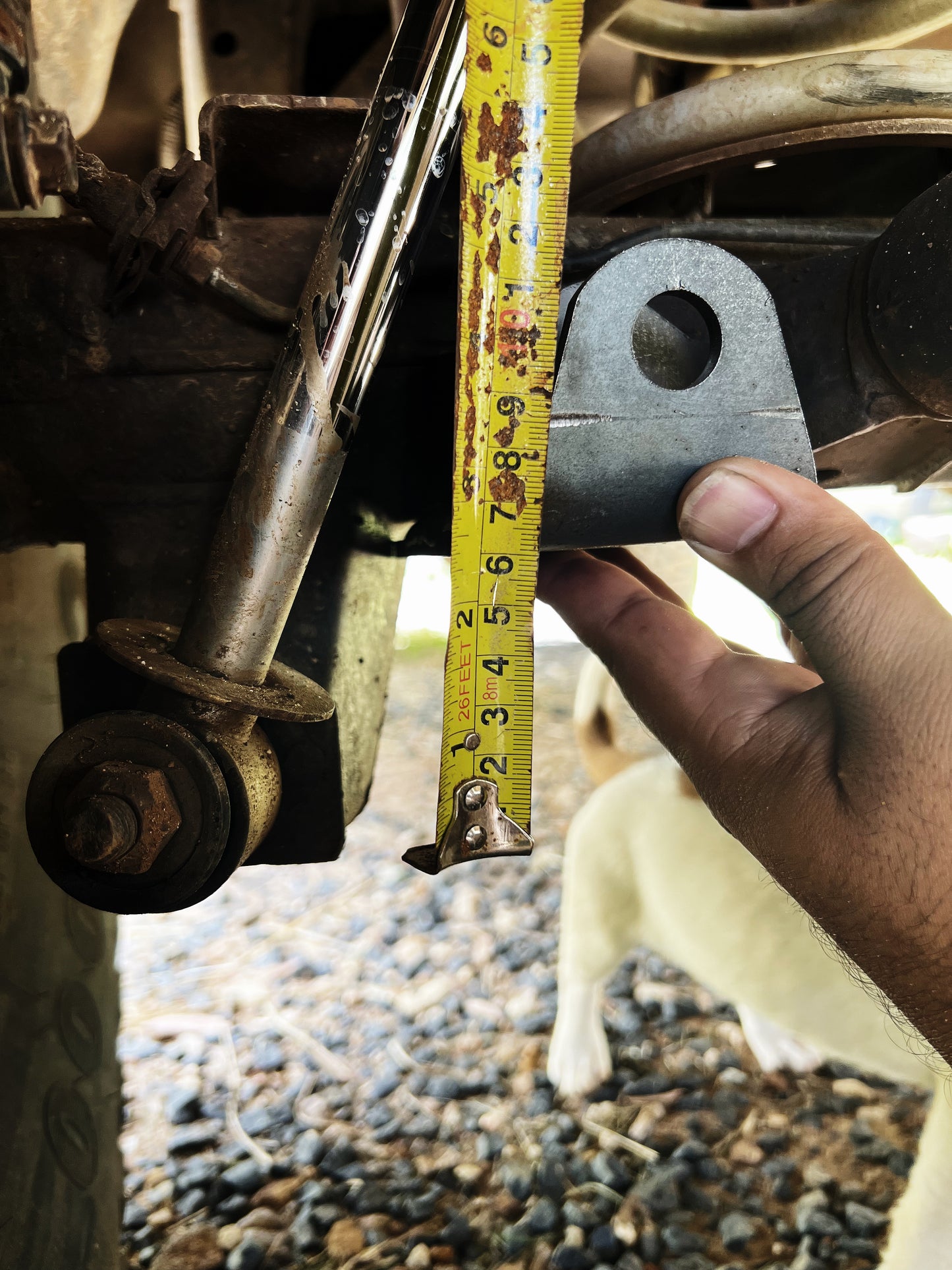 Rear Lower Raised Shock Mounts -PAIR