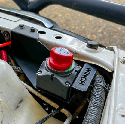 GU Patrol Winch Isolator Mount