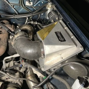 Radius Fabrication - GQ - Airbox - LS1 Panel - Guard Mounted
